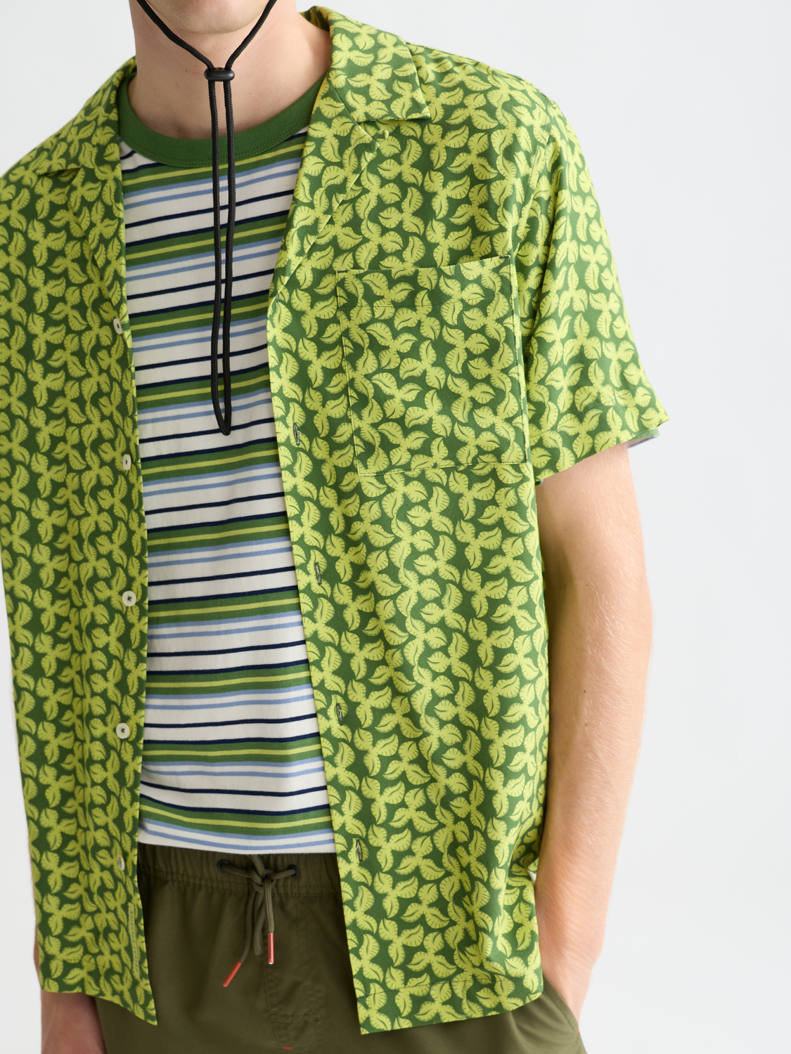 Printed short sleeved shirt - Scotch & Soda AU