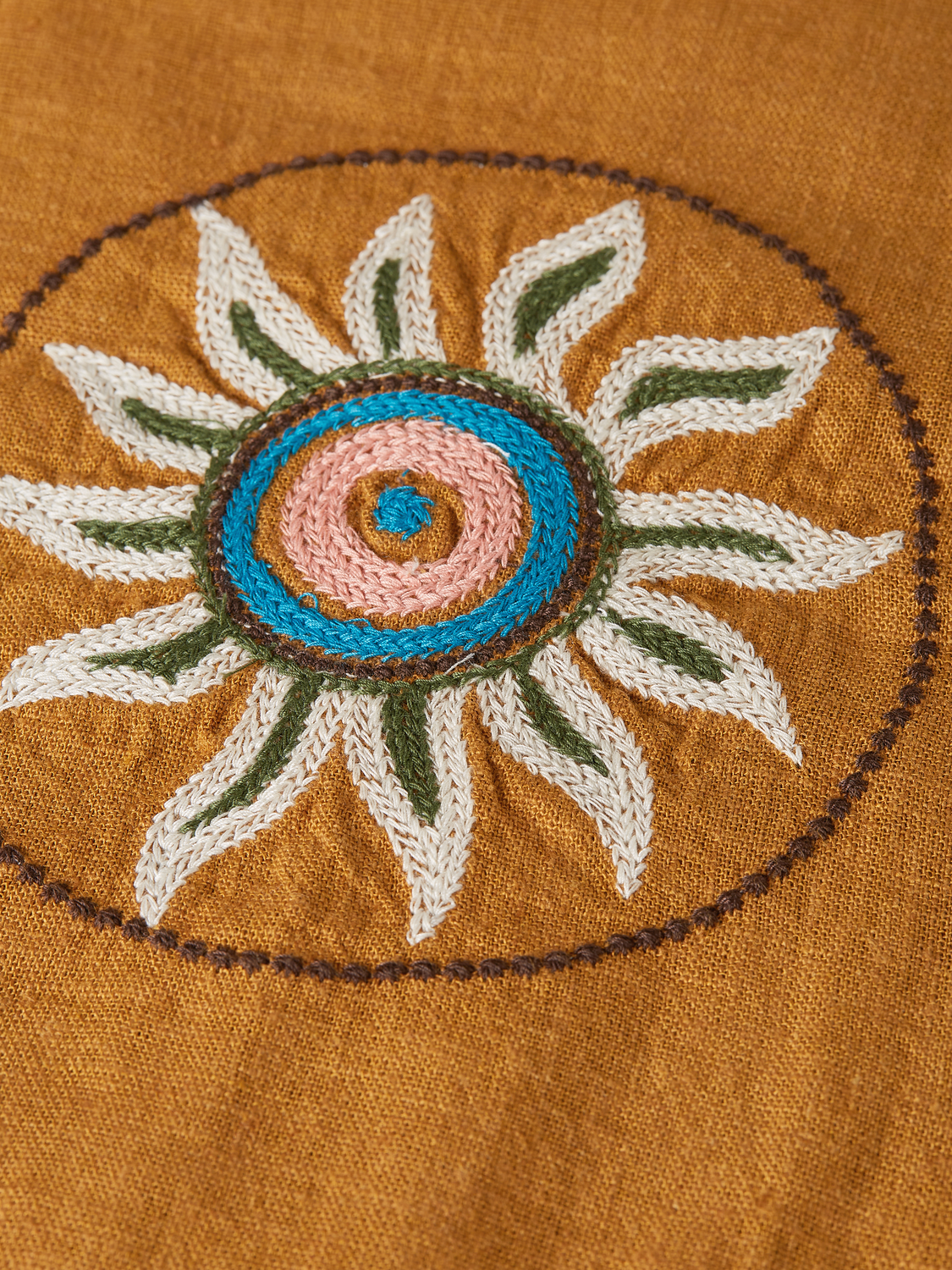Embroidered linen short sleeved shirt - Scotch & Soda AU