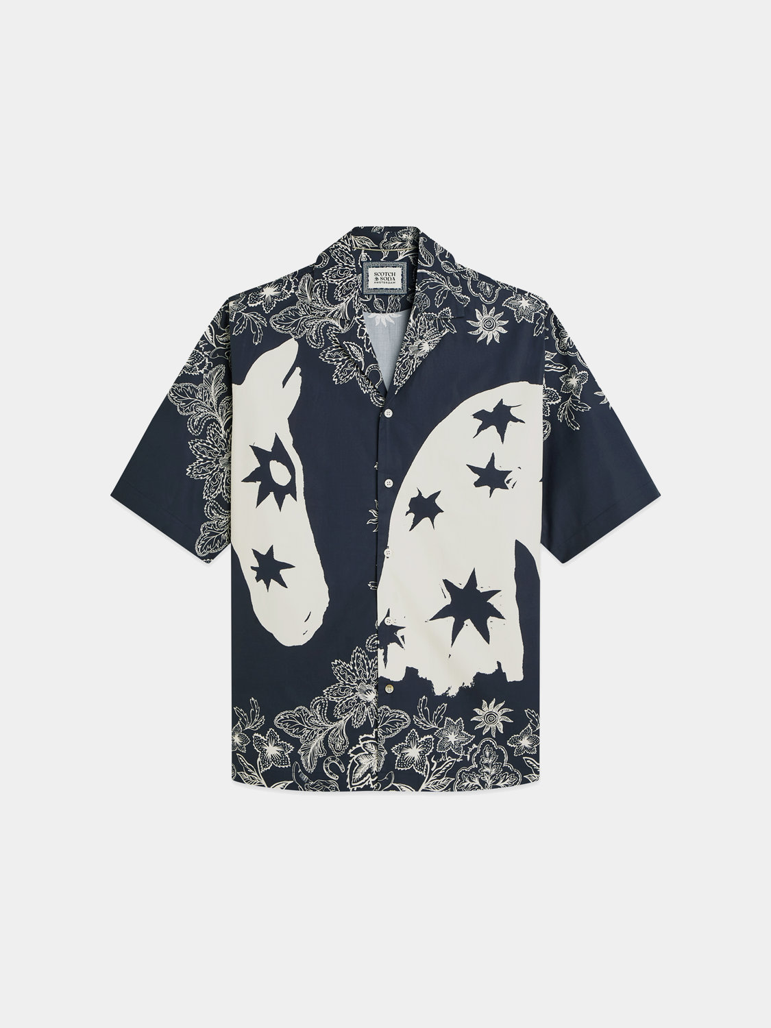 Printed short sleeved shirt - Scotch & Soda AU
