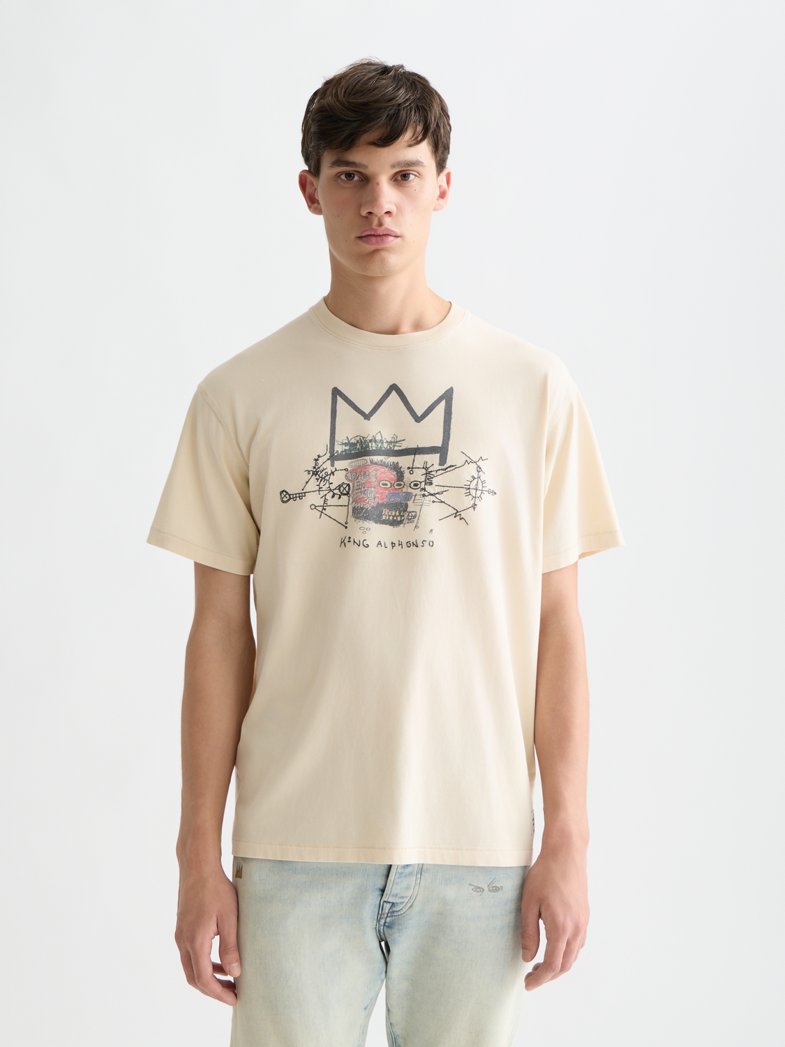 Basquiat relaxed fit  T-shirt - Scotch & Soda AU