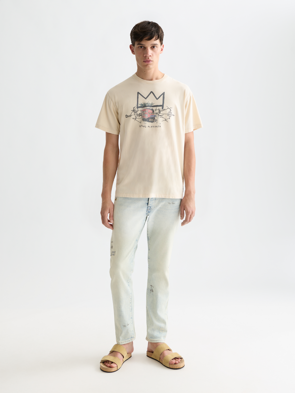 Basquiat relaxed fit  T-shirt - Scotch & Soda AU