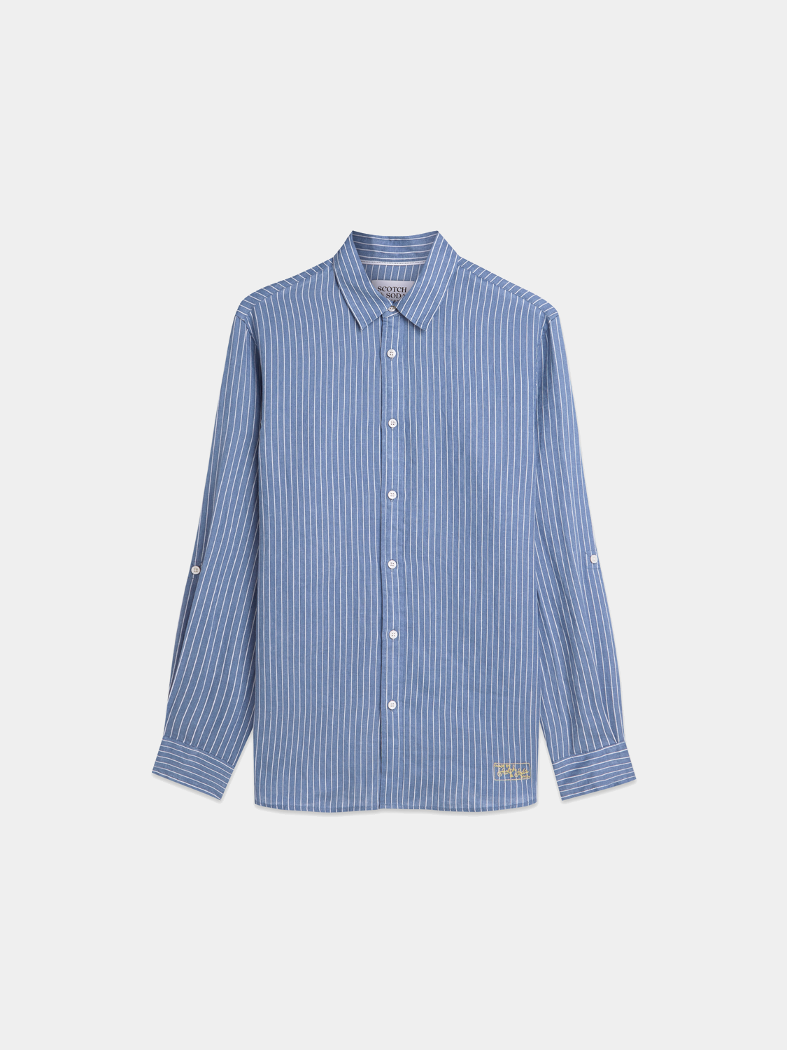 Striped linen shirt - Scotch & Soda AU