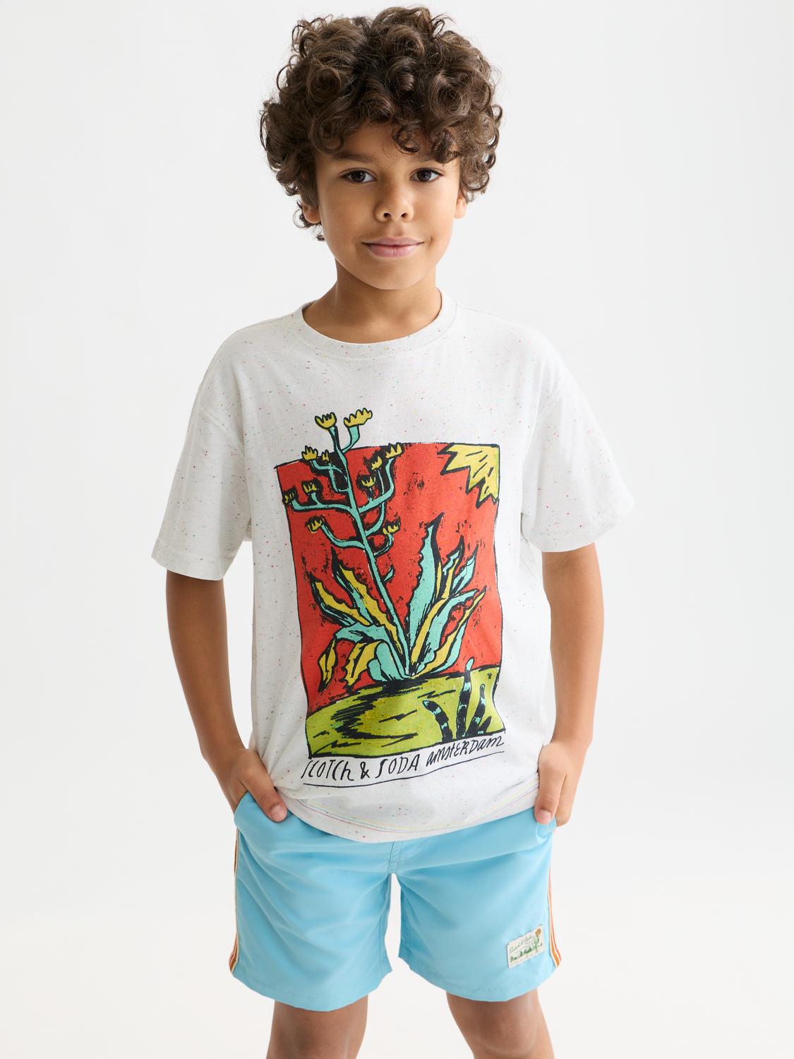 Kids - Artwork t-shirt - Scotch & Soda AU