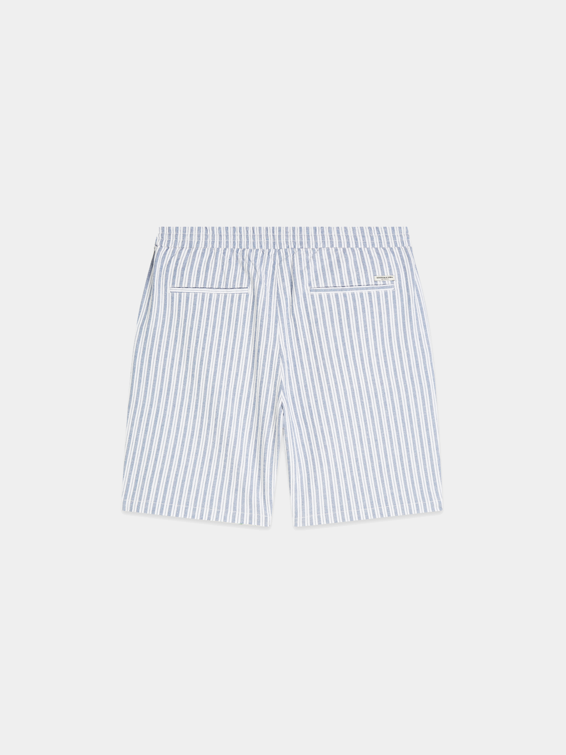 Fave cotton-linen shorts - Scotch & Soda AU
