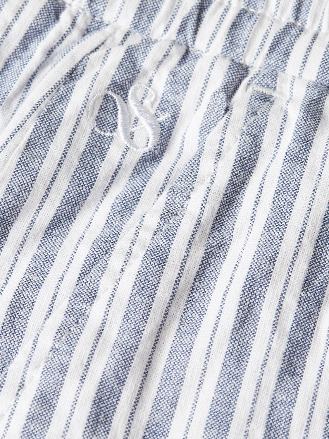 Fave cotton-linen shorts - Scotch & Soda AU
