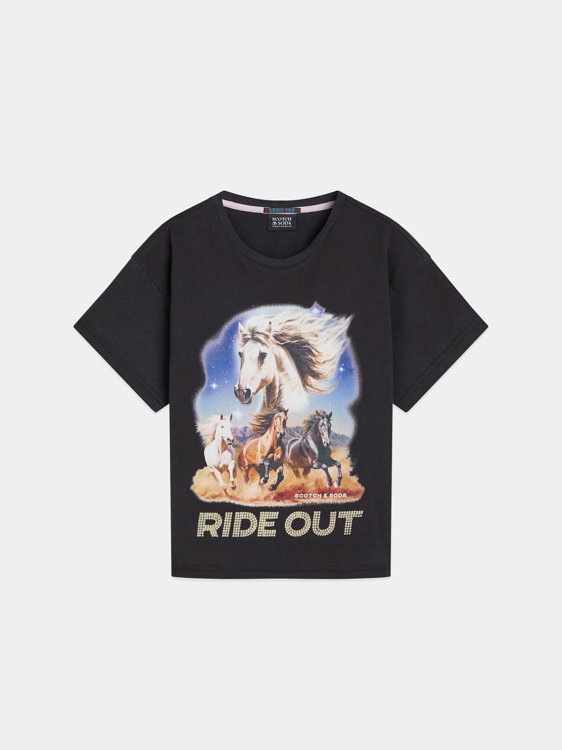 Kids - Washed artwork t-shirt - Scotch & Soda AU
