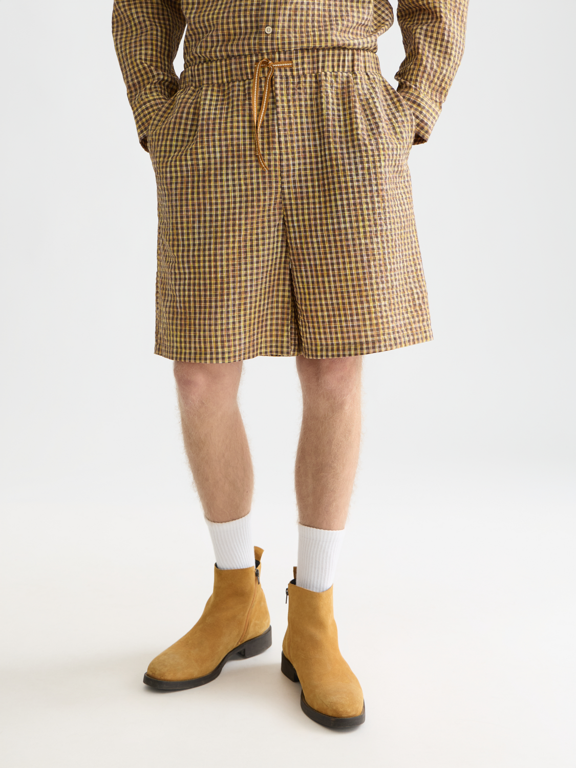Seersucker shorts - Scotch & Soda AU