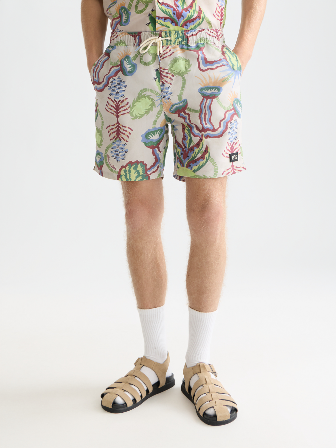 Printed swimshorts - Scotch & Soda AU