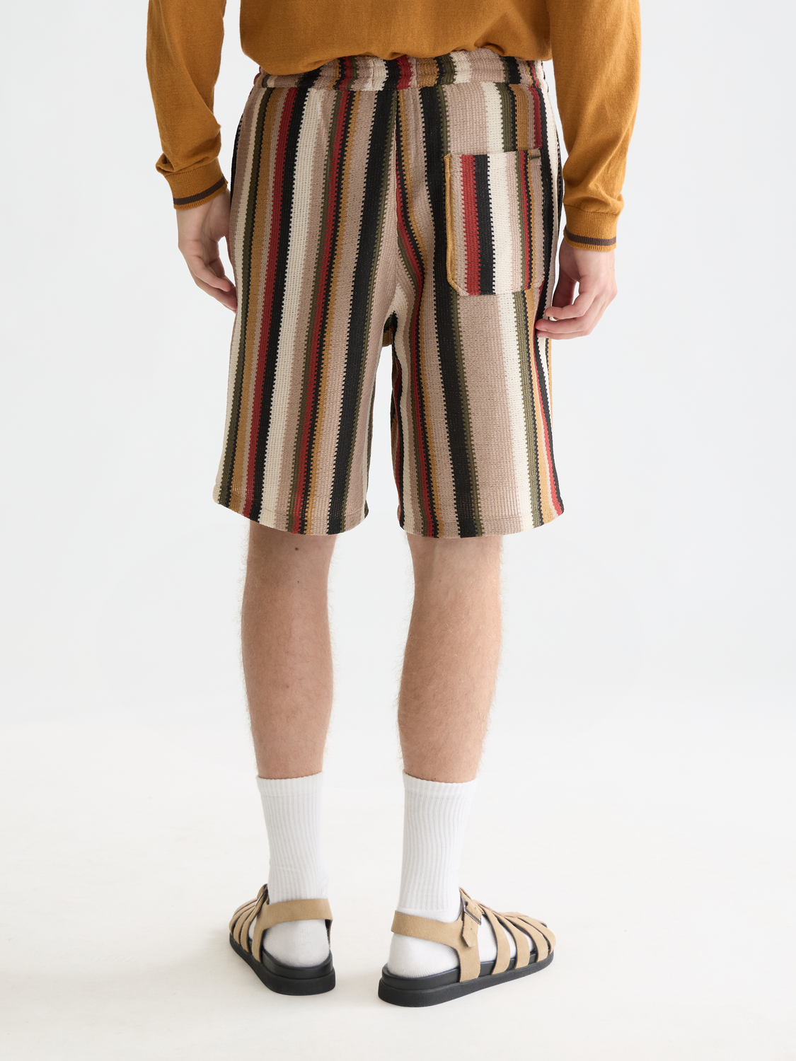 Crochet striped shorts - Scotch & Soda AU