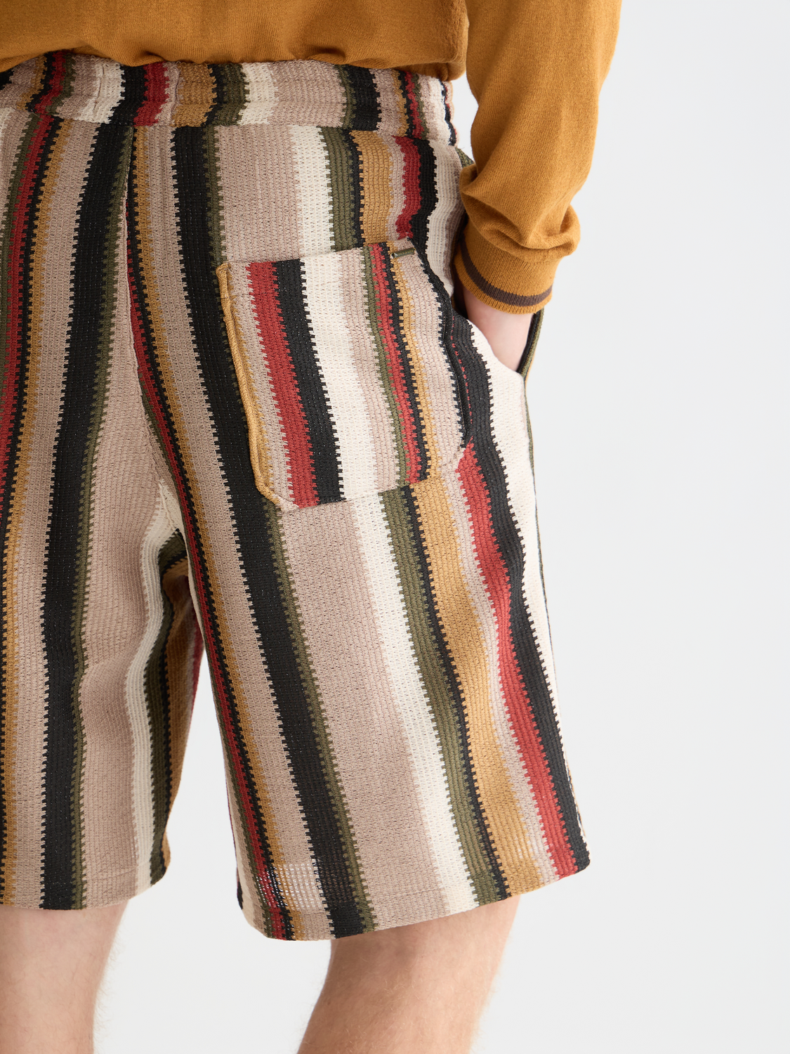 Crochet striped shorts - Scotch & Soda AU