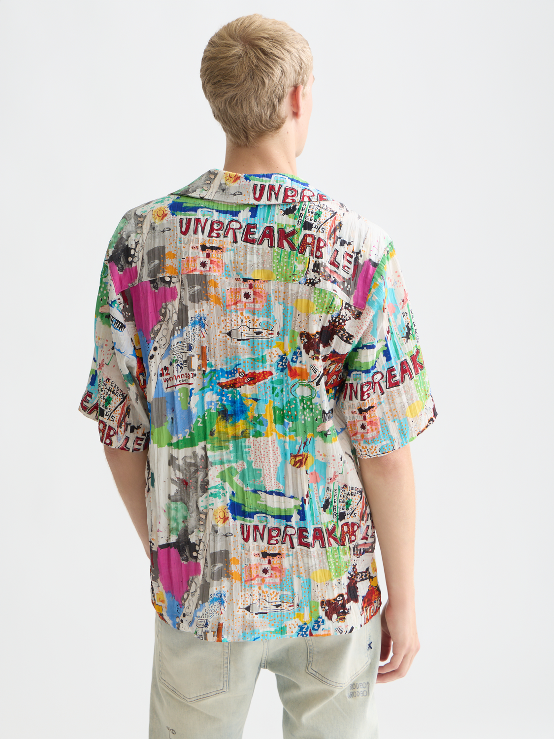Basquiat relaxed fit S/S shirt - Scotch & Soda AU