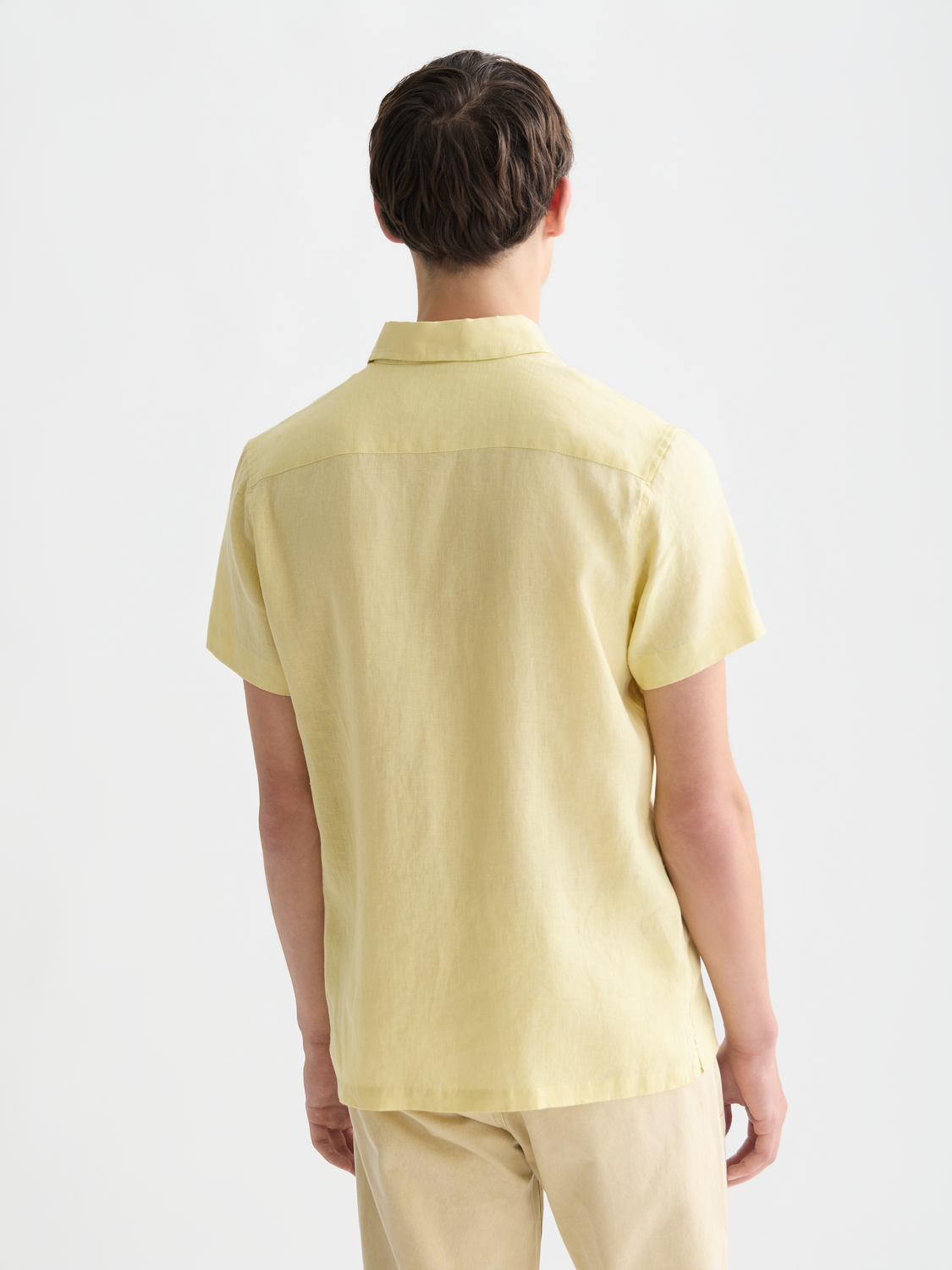 Short sleeved linen shirt - Scotch & Soda AU