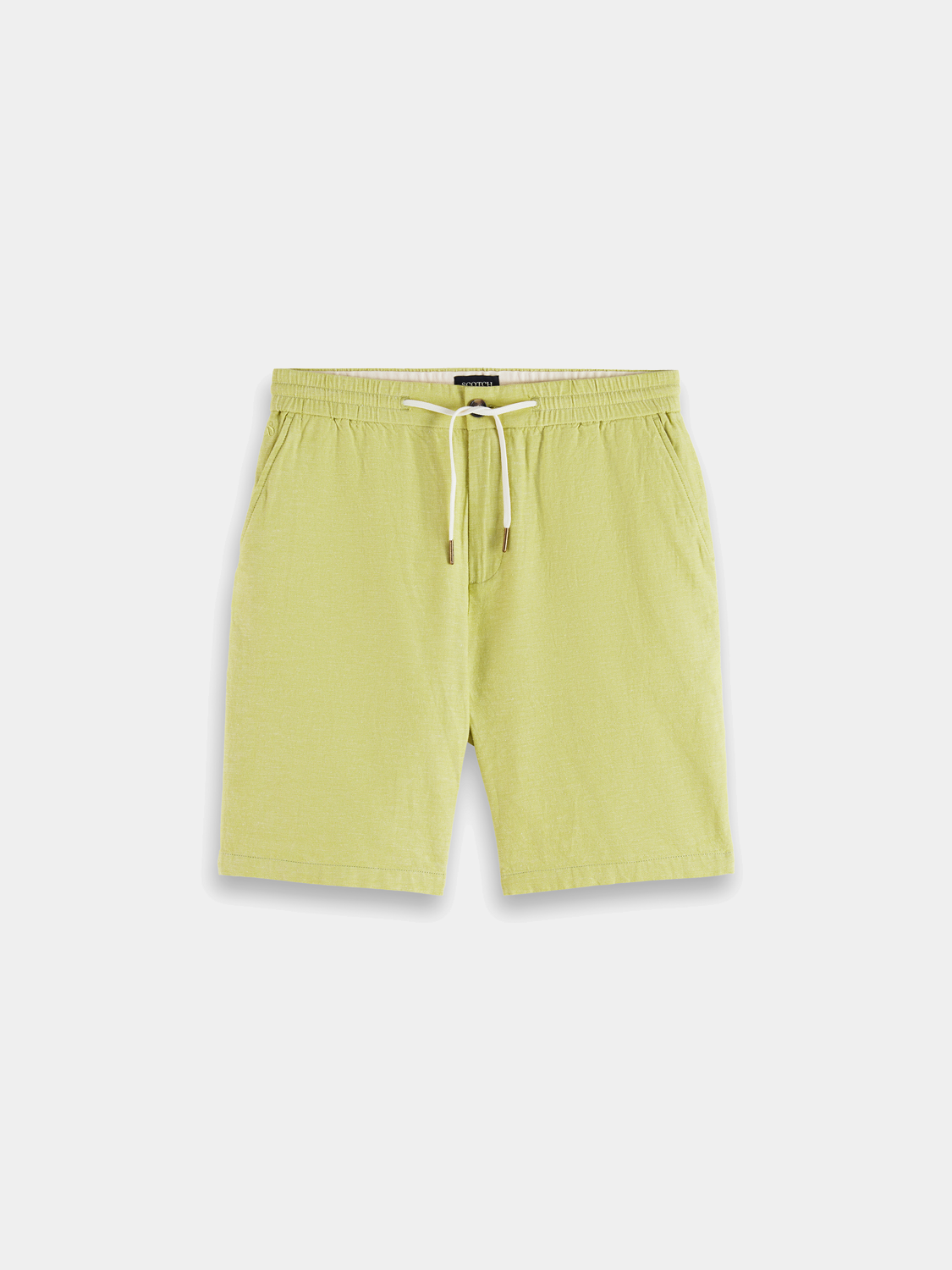 Fave cotton-linen shorts - Scotch & Soda AU