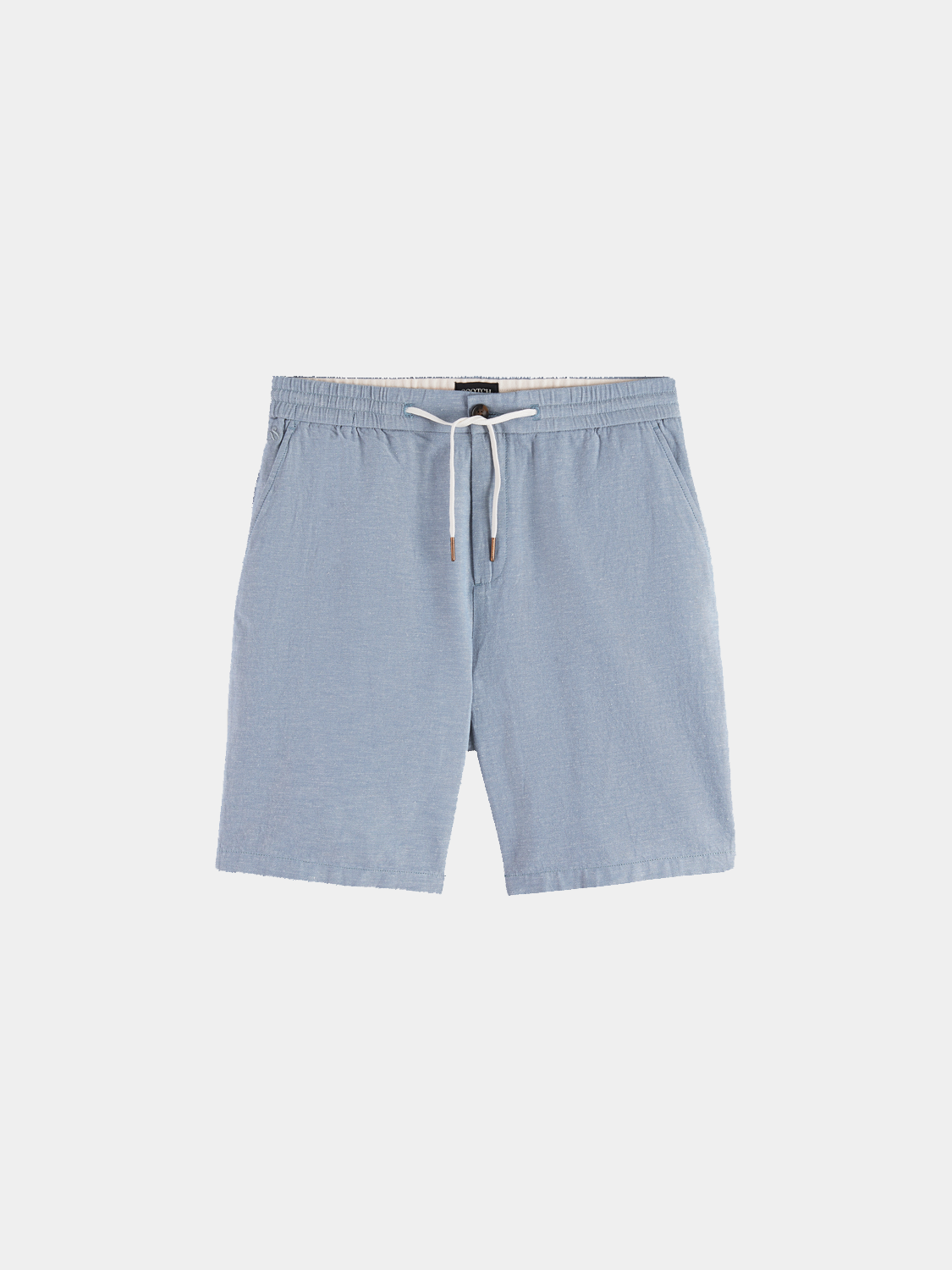 Fave cotton-linen shorts - Scotch & Soda AU