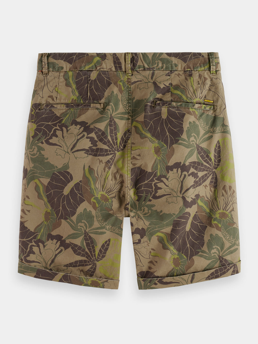 Stuart garment-dyed pima cotton shorts - Scotch & Soda AU