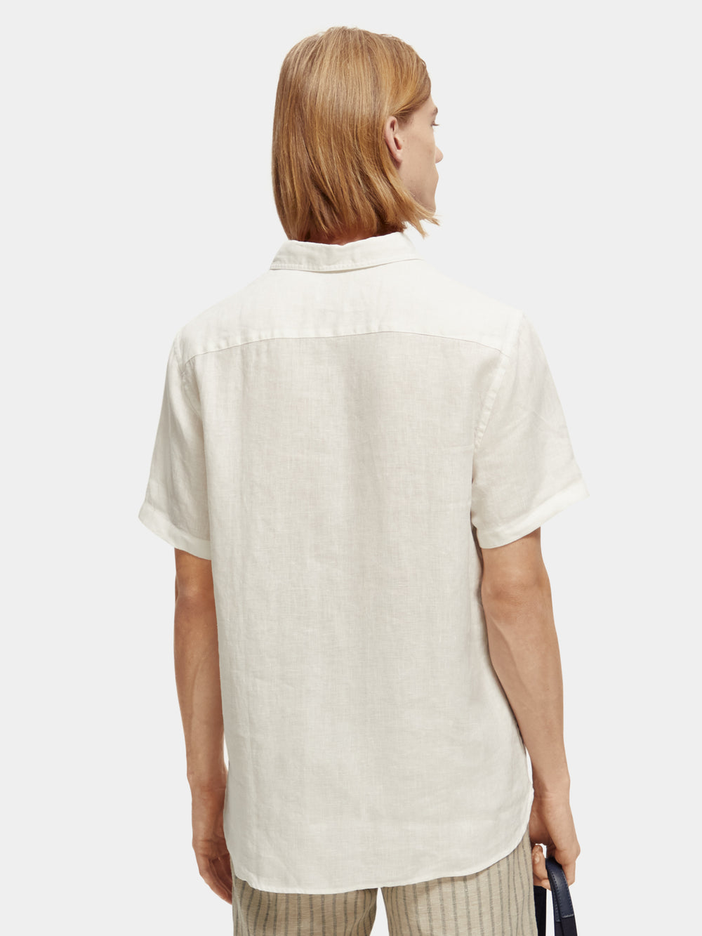 Short sleeve linen shirt - Scotch & Soda AU