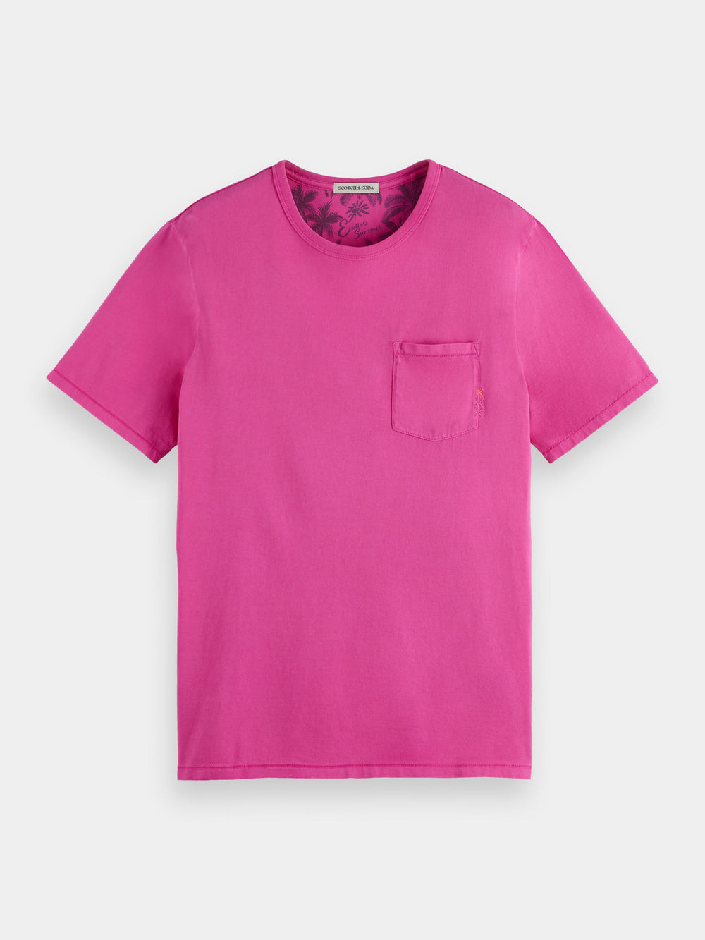 Garment-dyed pocket t-shirt - Scotch & Soda AU