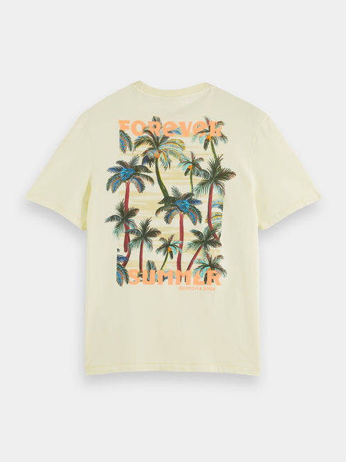 Endless summer artwork t-shirt - Scotch & Soda AU