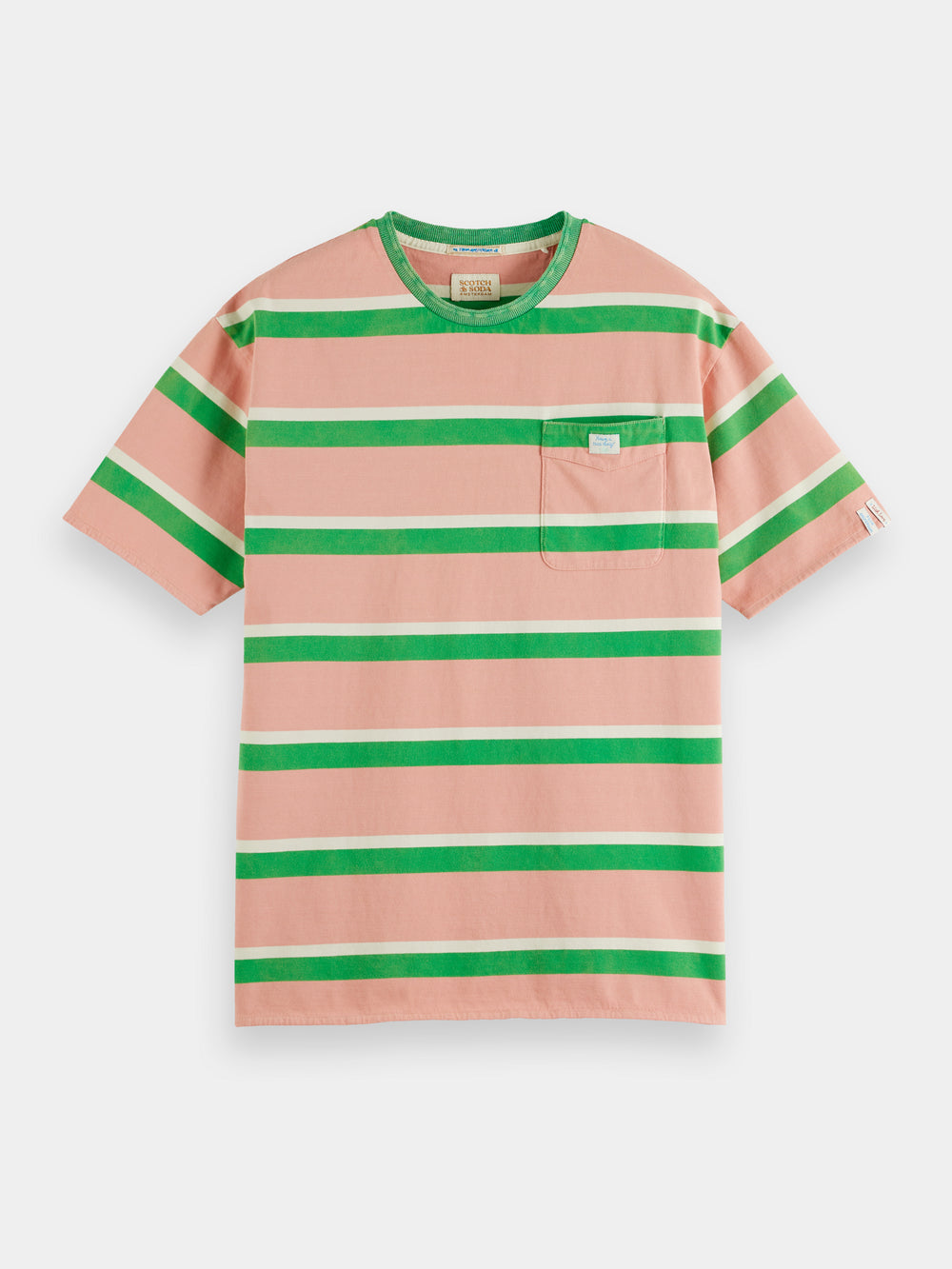 Yarn dye stripe t-shirt - Scotch & Soda AU