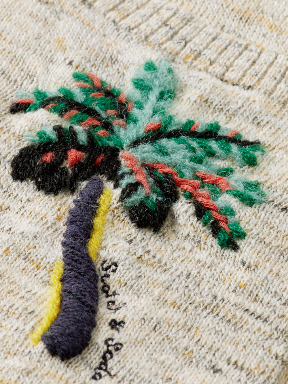 Melange linen blend knitted t-shirt - Scotch & Soda AU