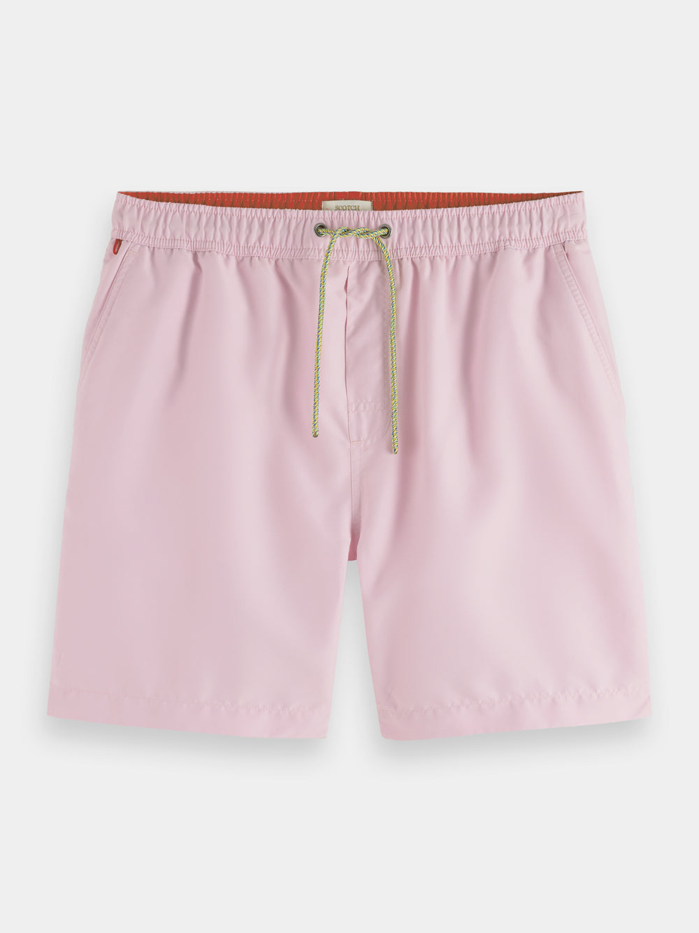 Mid-length solid swimshorts - Scotch & Soda AU