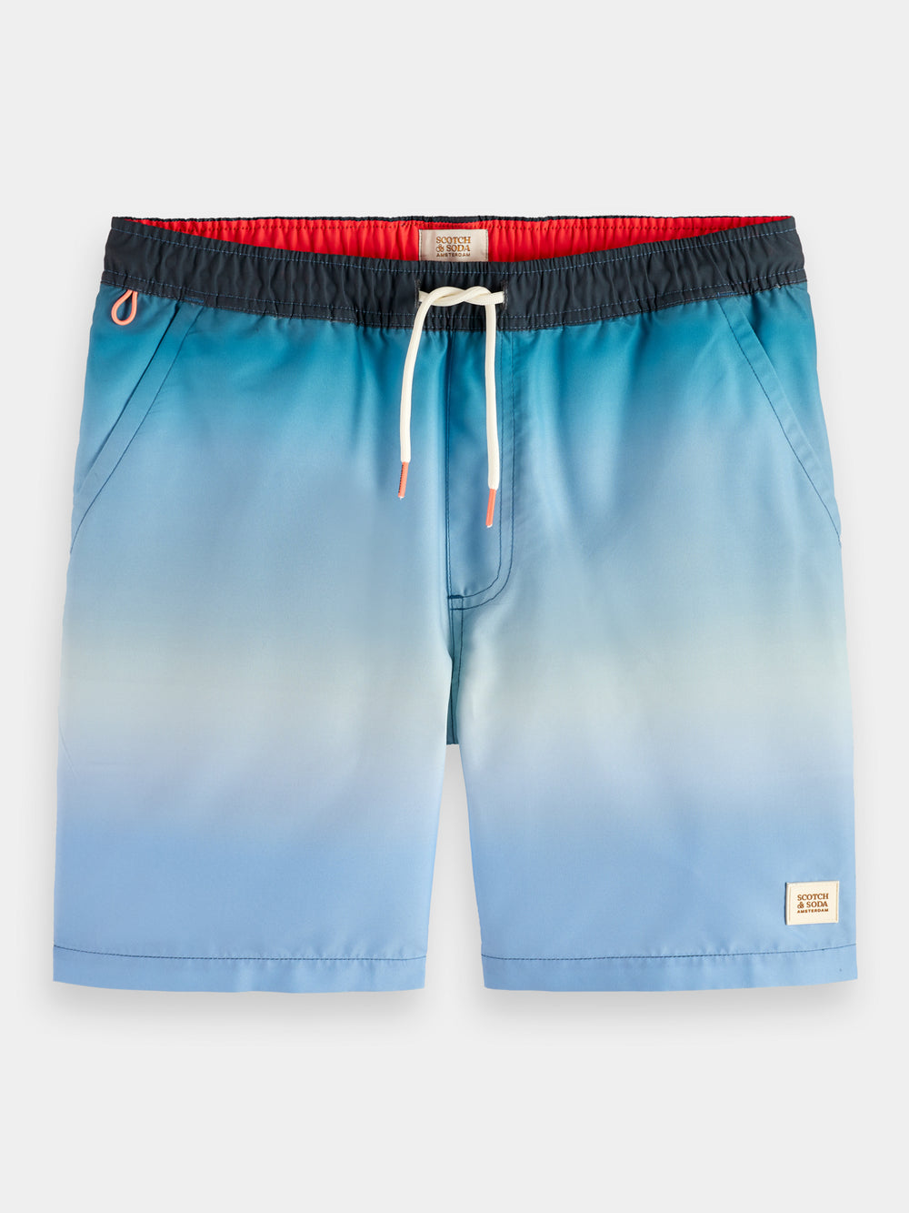 Mid-length gradient printed swimshorts - Scotch & Soda AU