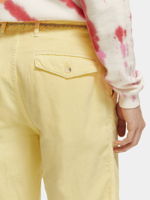 Fave garment-dyed shorts - Scotch & Soda AU