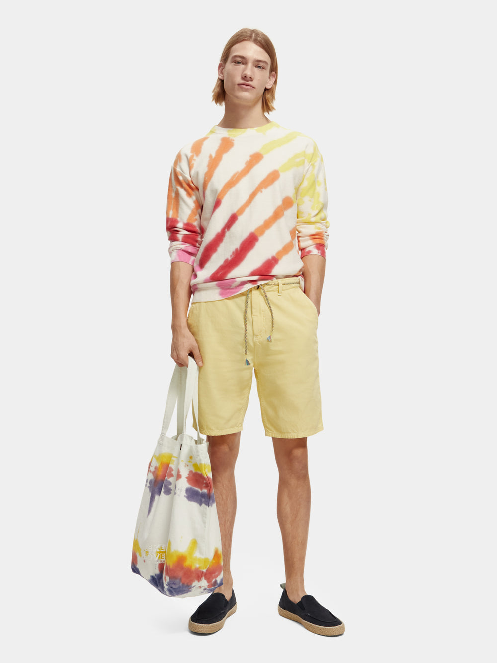 Fave garment-dyed shorts - Scotch & Soda AU