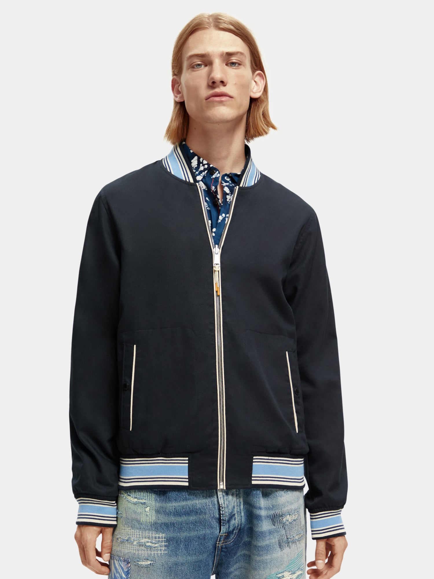 Scotch and soda hot sale baseball jacket