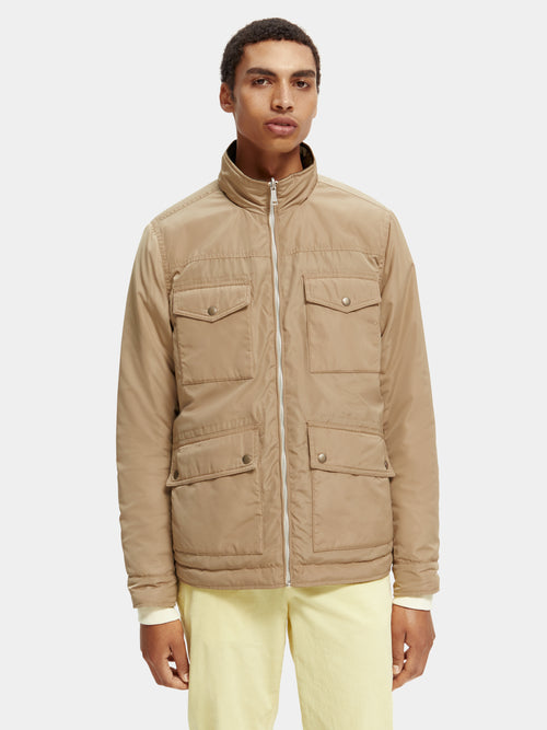 Reversible quilted jacket - Scotch & Soda AU