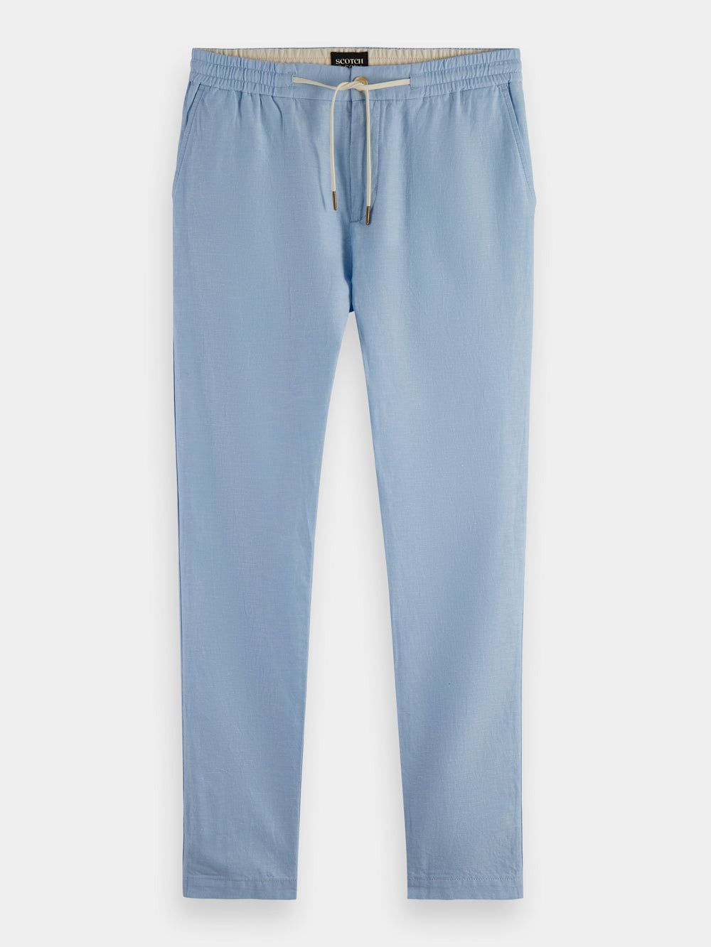 Warren - Cotton/linen jogger - Scotch & Soda AU