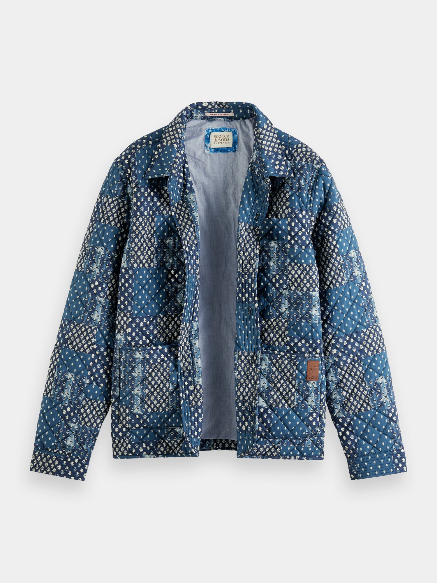 Quilted overshirt Scotch Soda AU