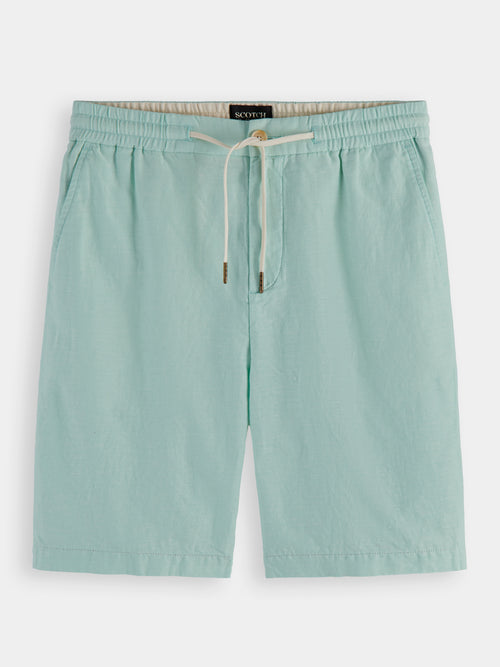 Fave - cotton-linen shorts - Scotch & Soda AU