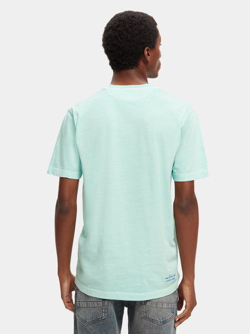 Regular fit garment-dyed T-shirt - Scotch & Soda AU