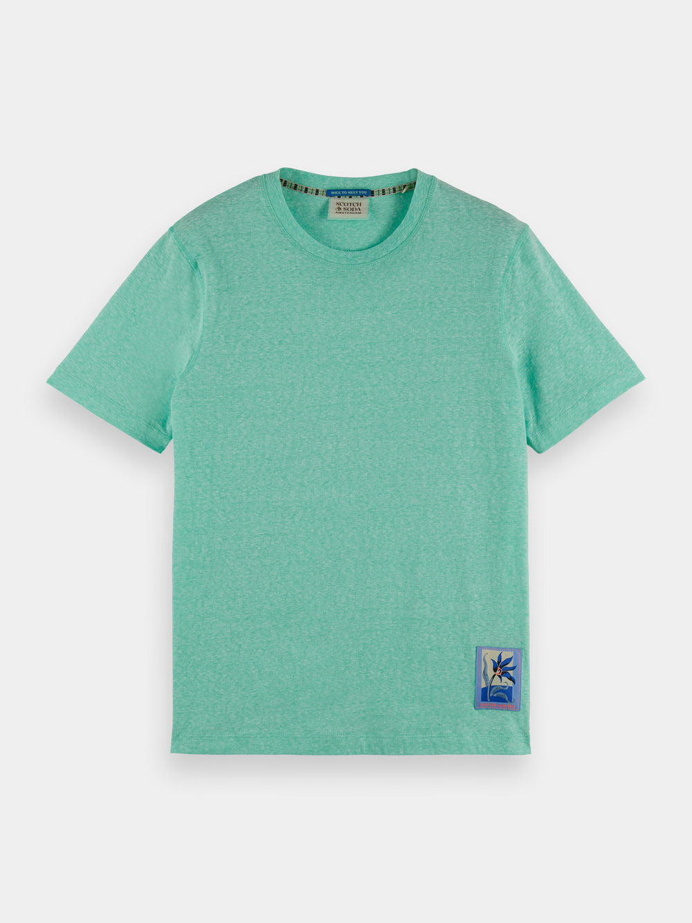 Melange patch T-shirt - Scotch & Soda AU