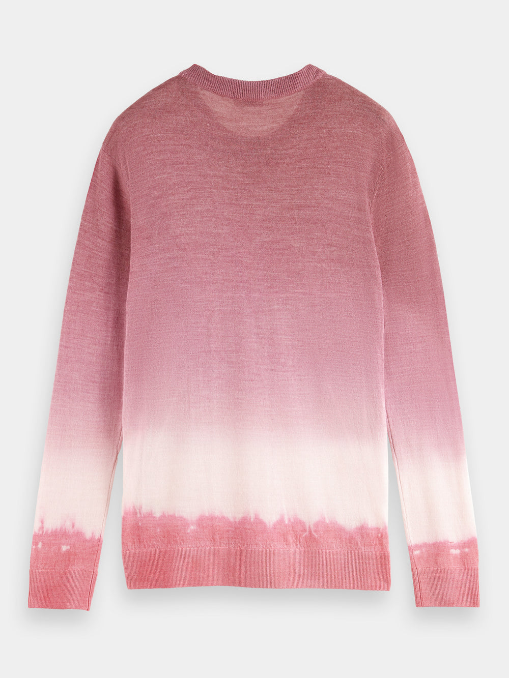 Gradient tie-dye wool-blended sweater - Scotch & Soda AU