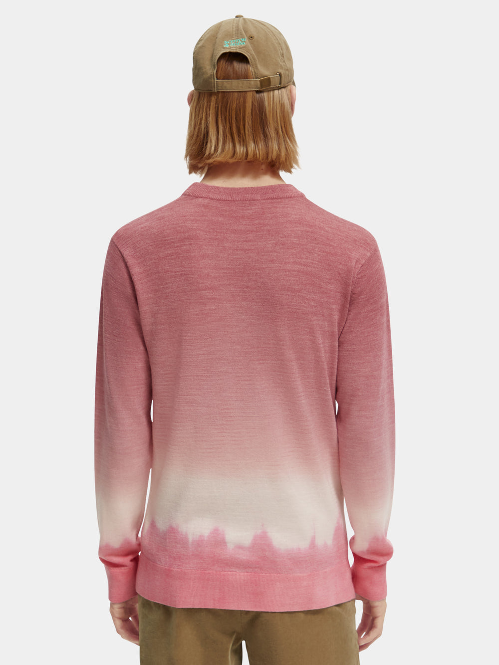 Gradient tie-dye wool-blended sweater - Scotch & Soda AU