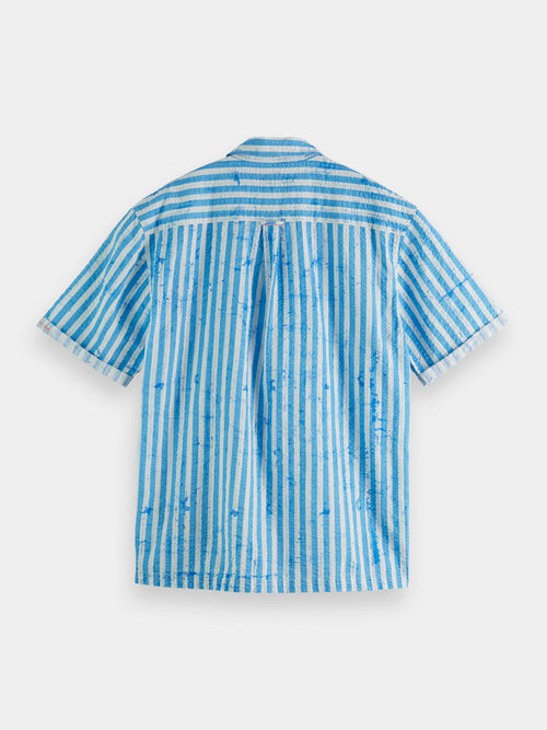 Relaxed-Fit batik striped shirt - Scotch & Soda AU