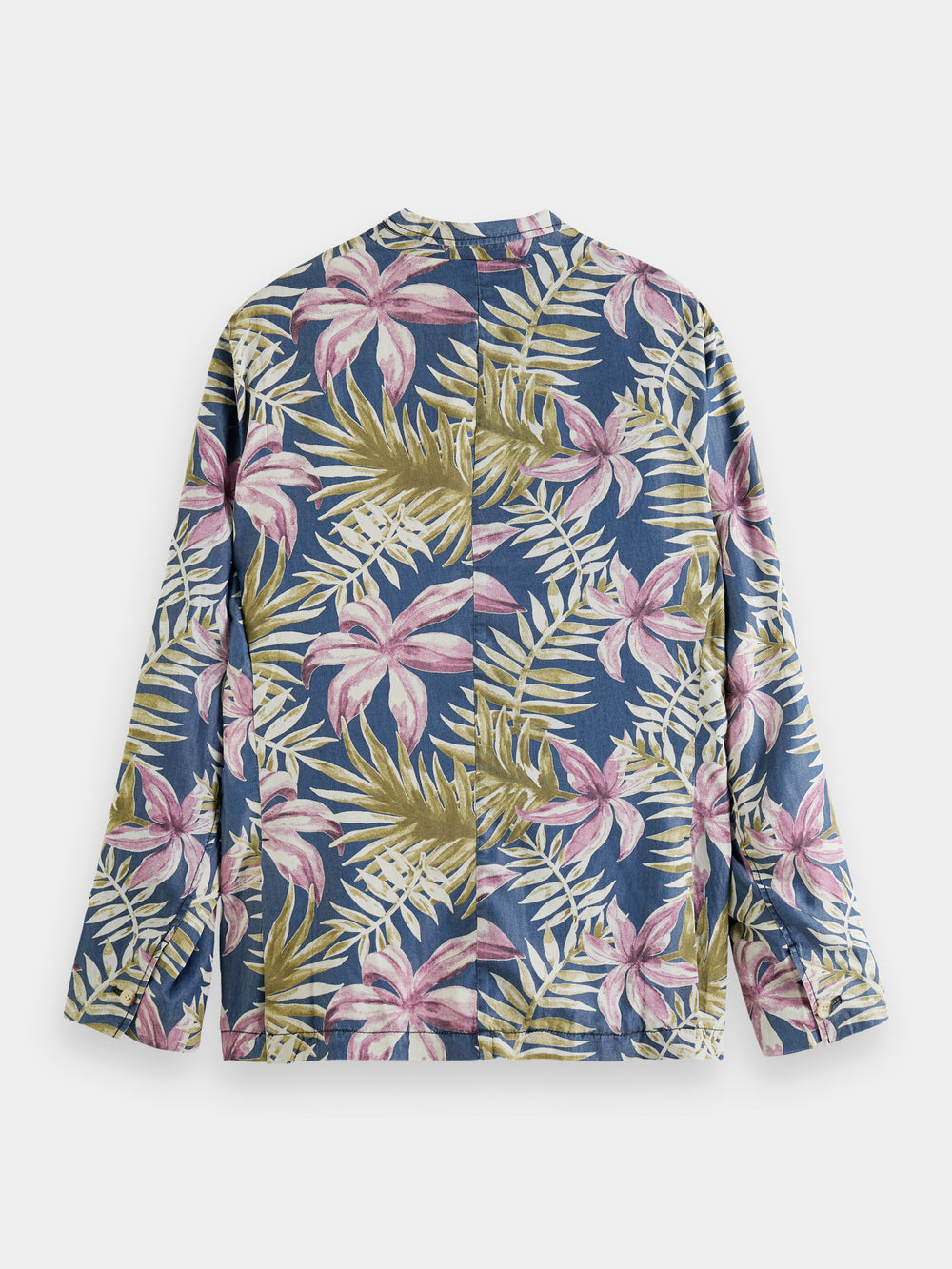 Printed single-breasted blazer - Scotch & Soda AU