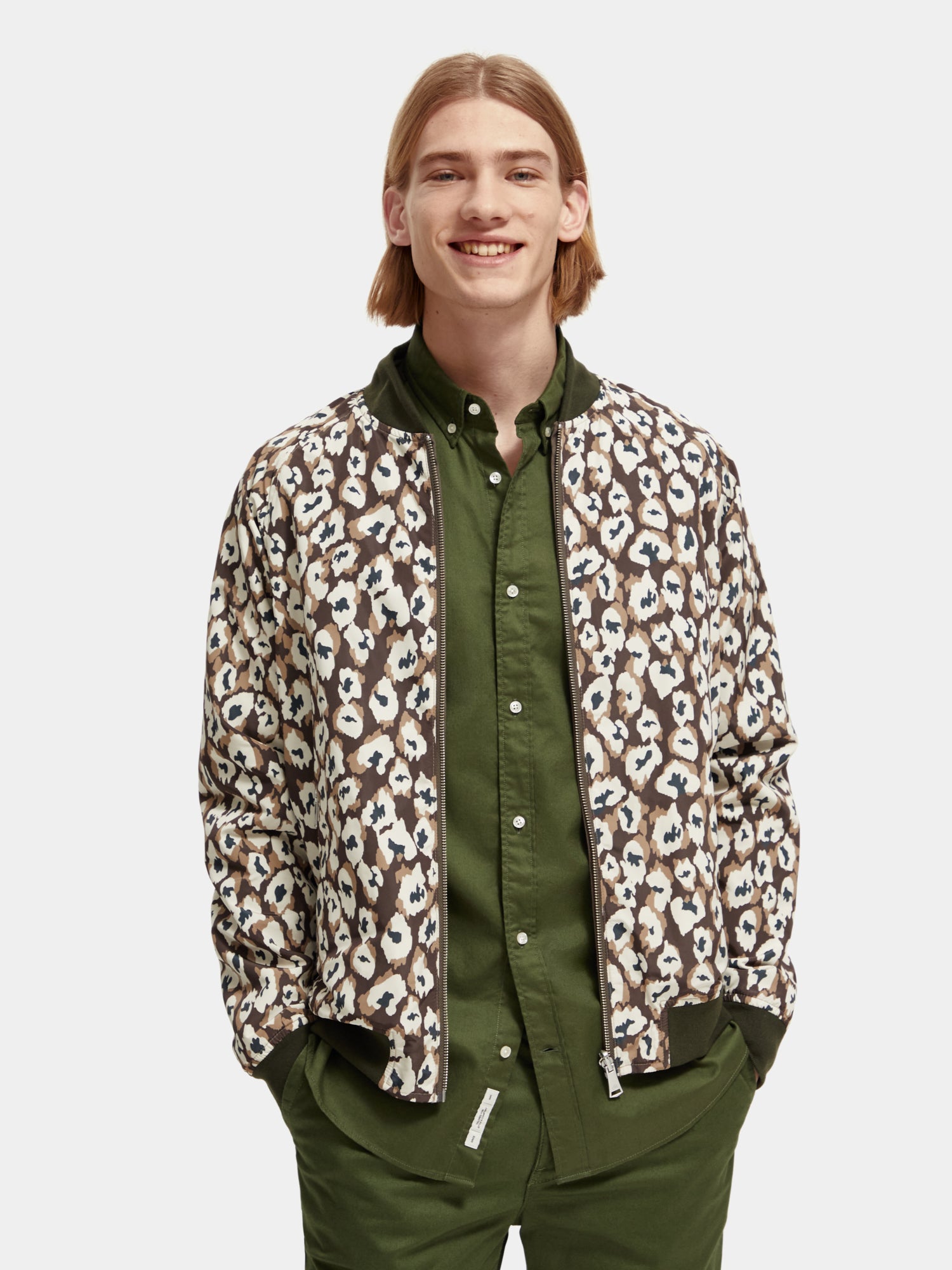 Reversible bomber jacket - Scotch & Soda AU
