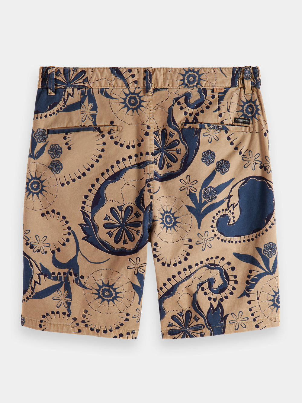 Fave printed twill shorts - Scotch & Soda AU
