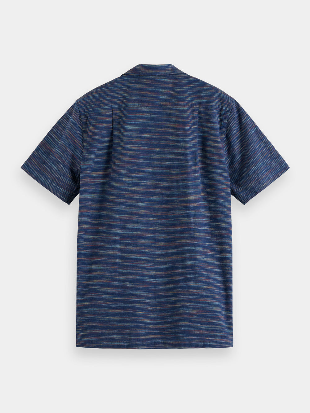 Regular-fit striped camp shirt - Scotch & Soda AU