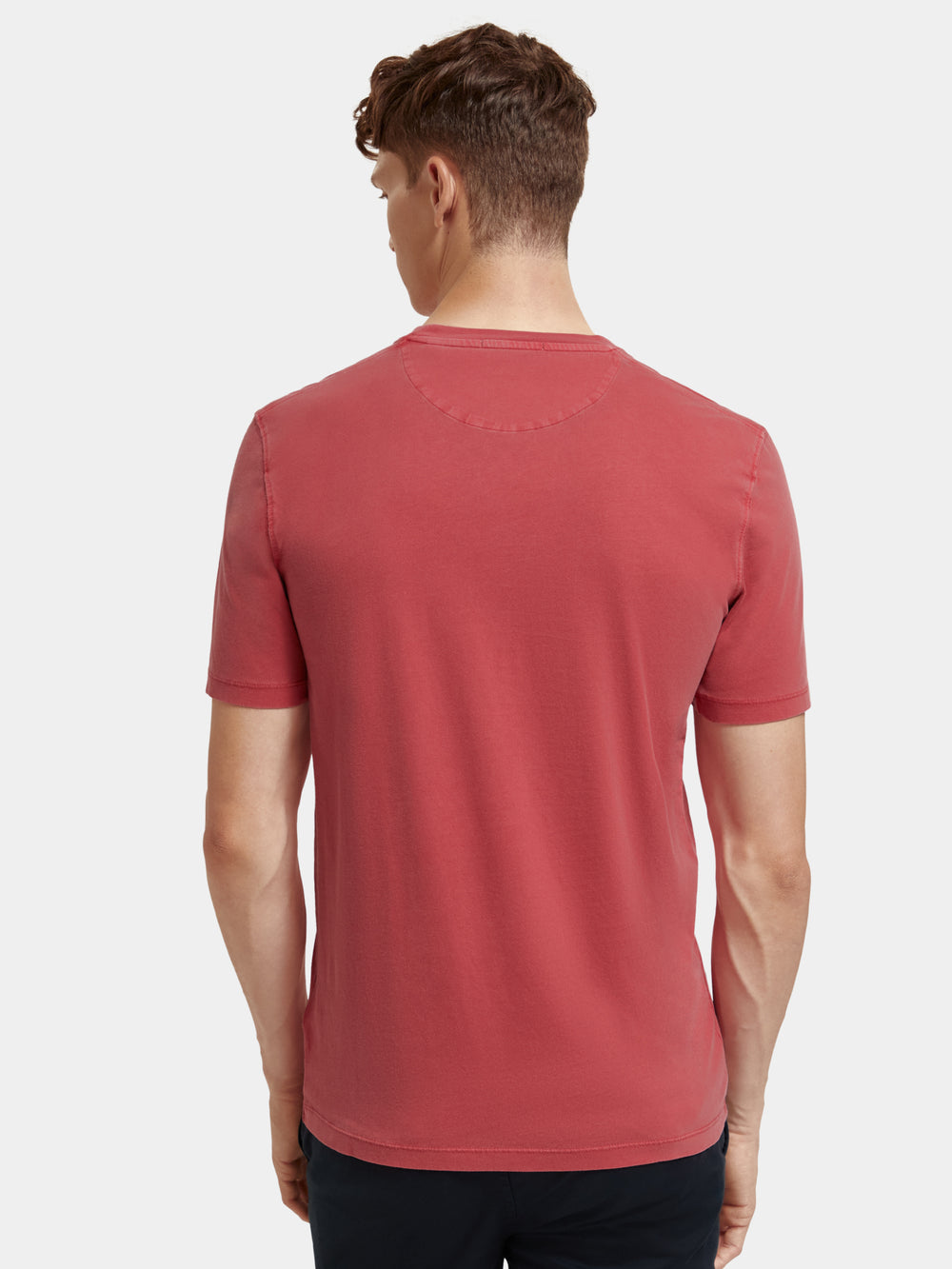 Regular-fit garment-dyed t-shirt - Scotch & Soda AU