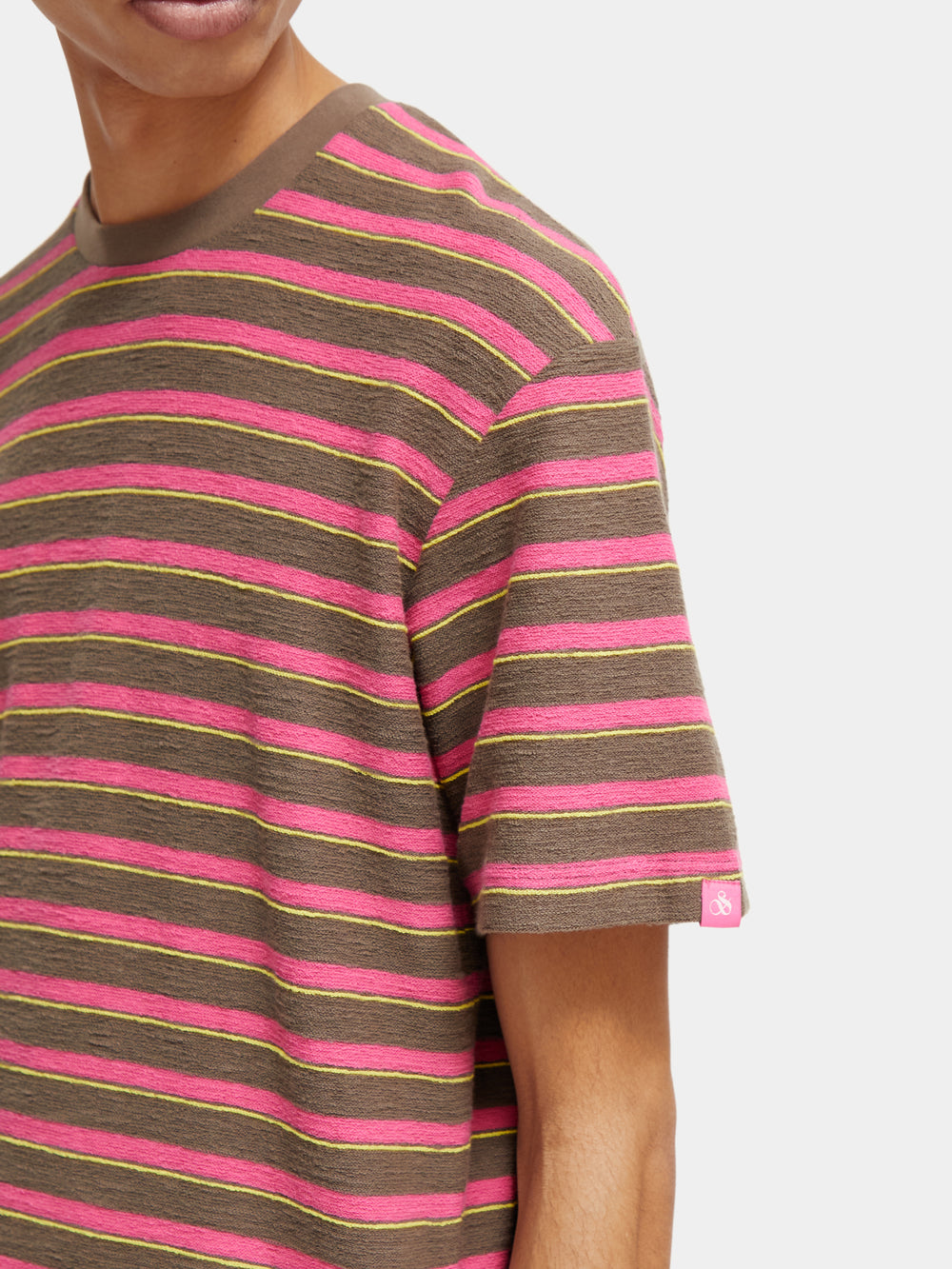 Relaxed-fit striped t-shirt - Scotch & Soda AU