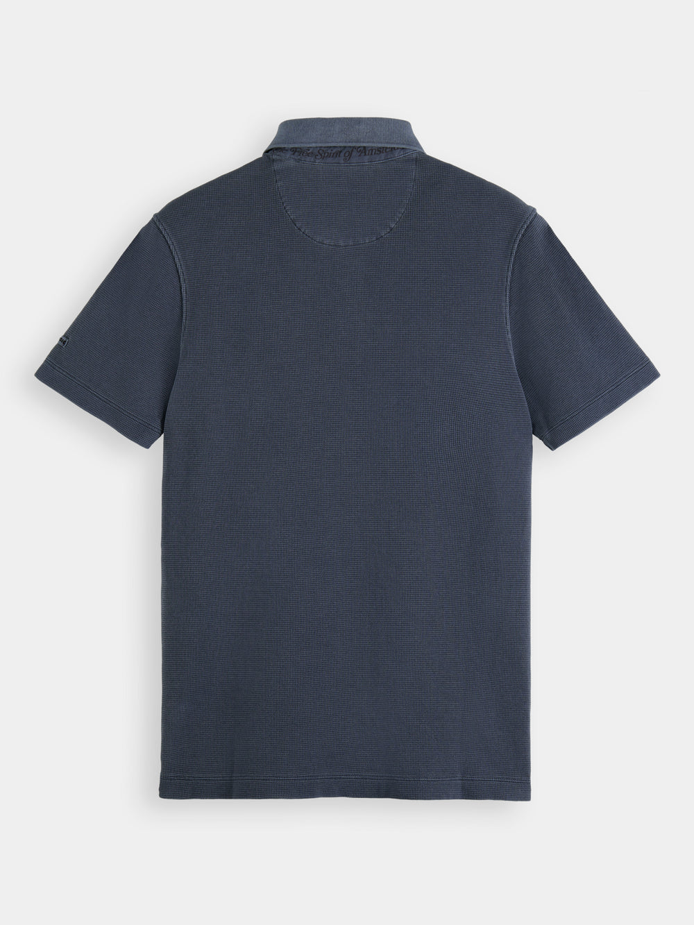 Regular-fit garment-dyed jersey polo shirt - Scotch & Soda AU