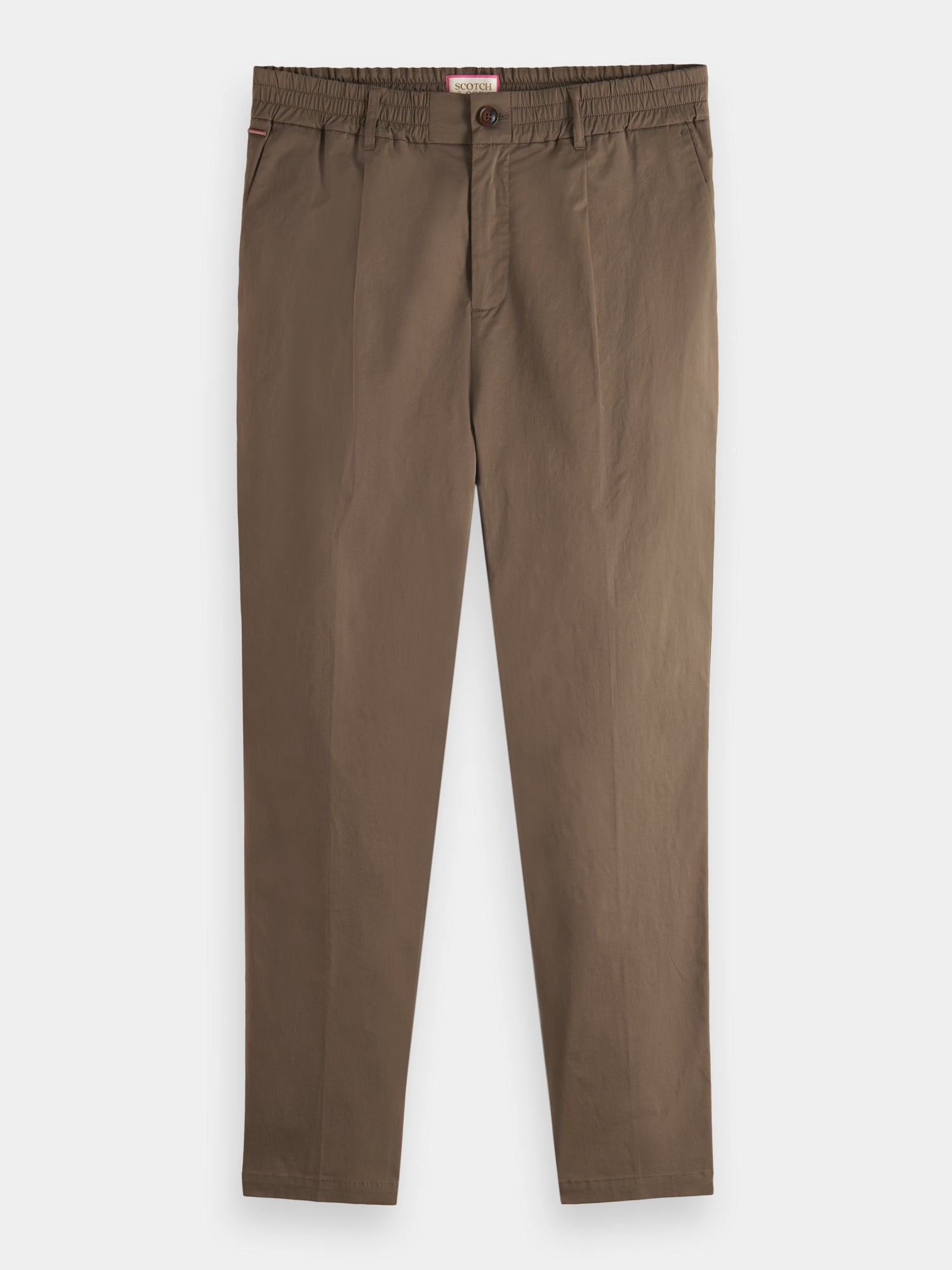 Morton slim-fit poplin jogger pants - Scotch & Soda AU