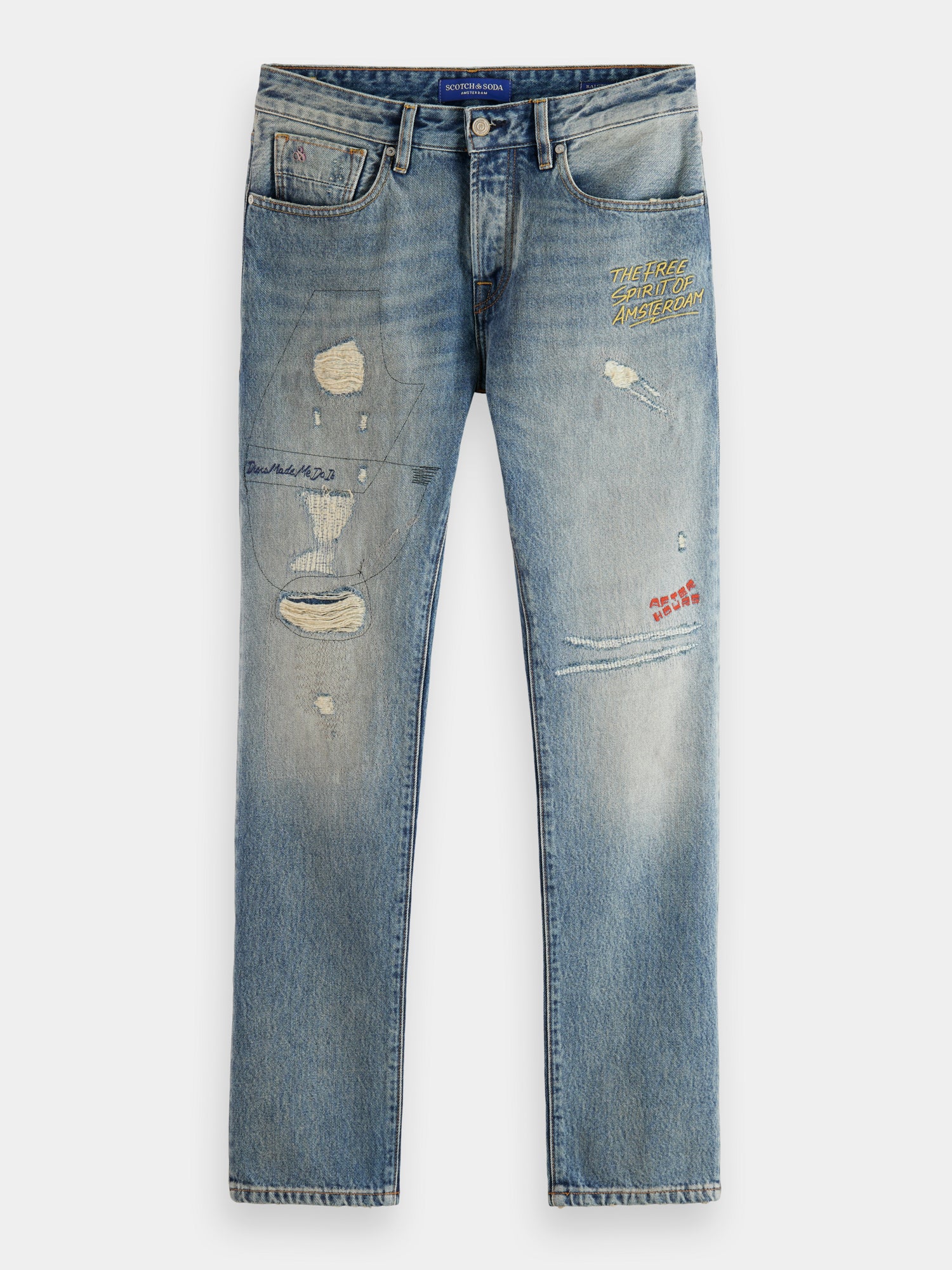 Ralston regular slim-fit premium jeans – Scotch & Soda AU