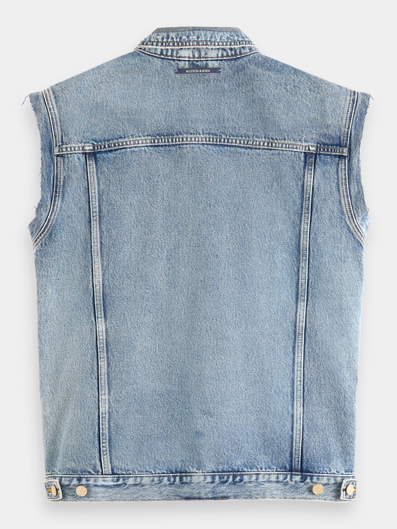 Denim trucker vest Scotch Soda AU