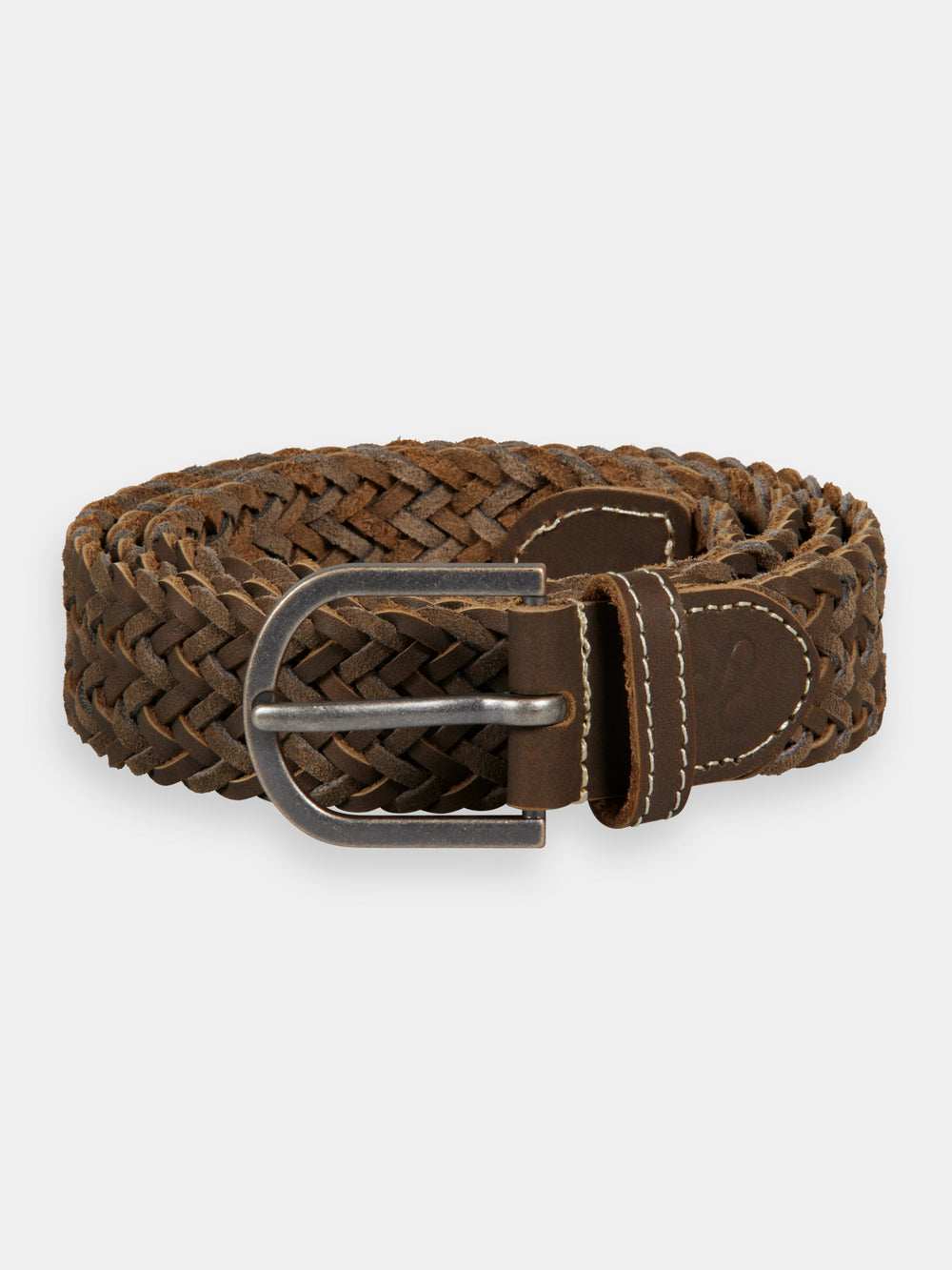 Braided leather belt - Scotch & Soda AU