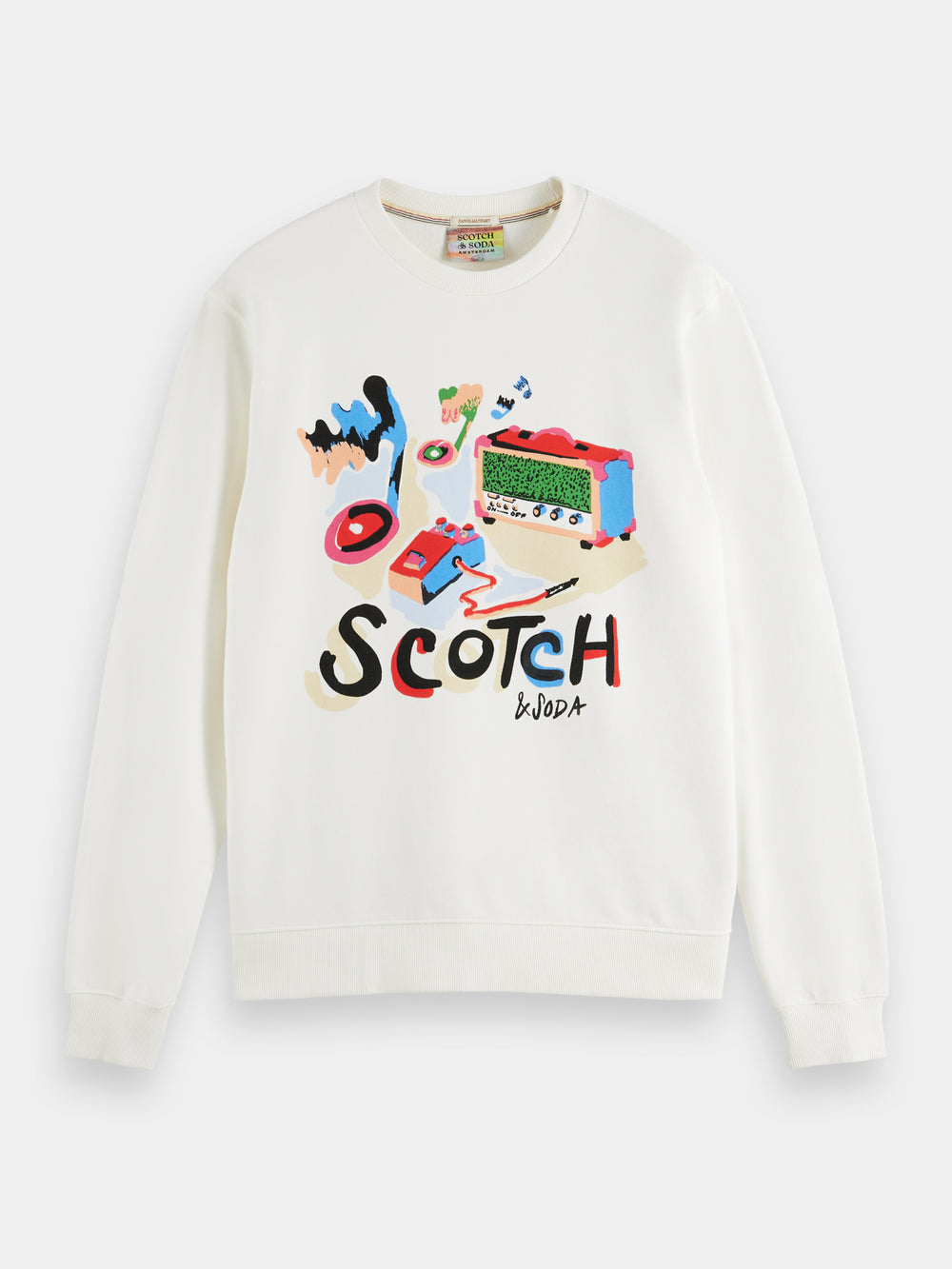 Colourful logo sweatshirt - Scotch & Soda AU